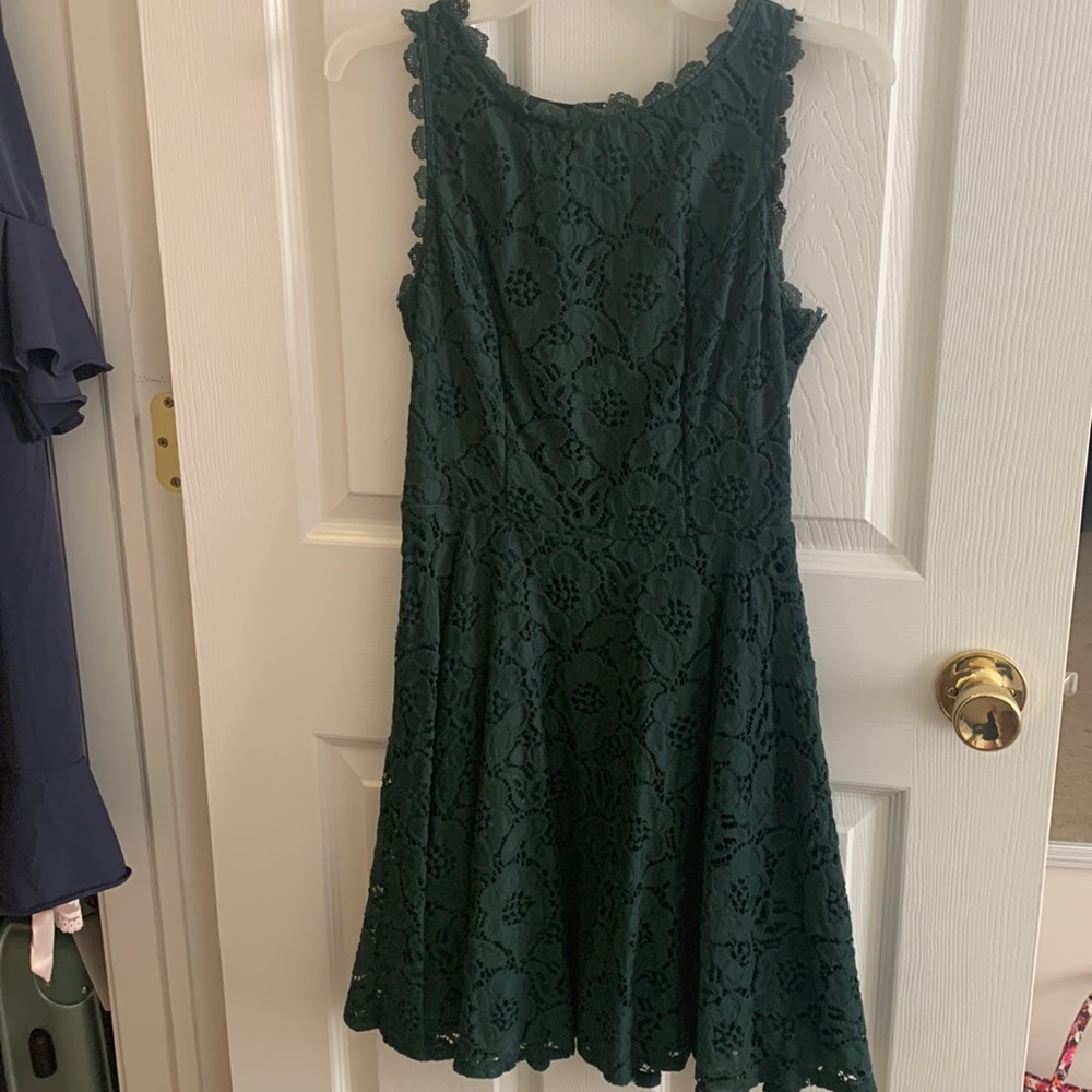 Green Lace Dress